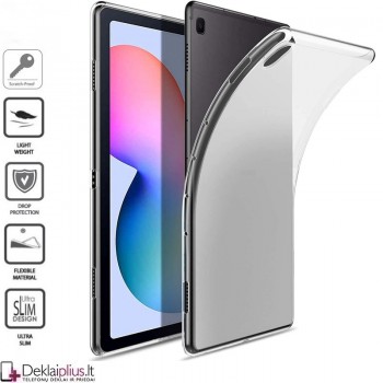 Silikoninis dėklas planšetei - permatomas (Samsung Tab S6 Lite 10.4 (P610/P615)-S6 Lite 2022 (P613/P619)